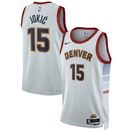 Nikola Jokic Denver Nuggets Nike Unisex 2022/23 Swingman Jersey - City Edition - Silver Nikola Jokic Denver Nuggets Nike Unisex 2022/23 Swingman Jersey - City Edition - Silver