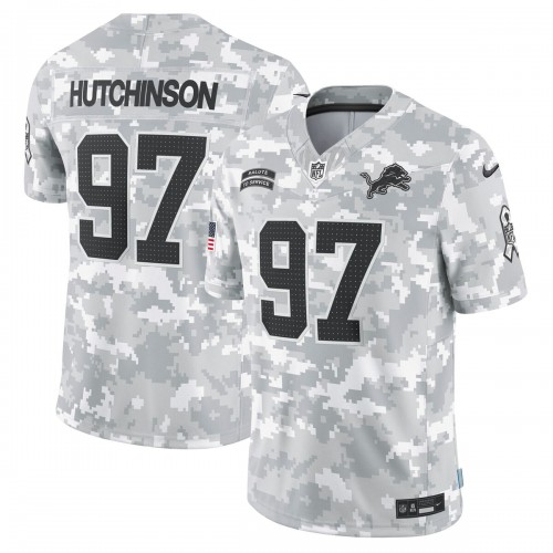 Aidan Hutchinson Detroit Lions Nike 2024 Salute to Service Limited Jersey - Arctic Camo Aidan Hutchinson Detroit Lions Nike 2024 Salute to Service Limited Jersey - Arctic Camo
