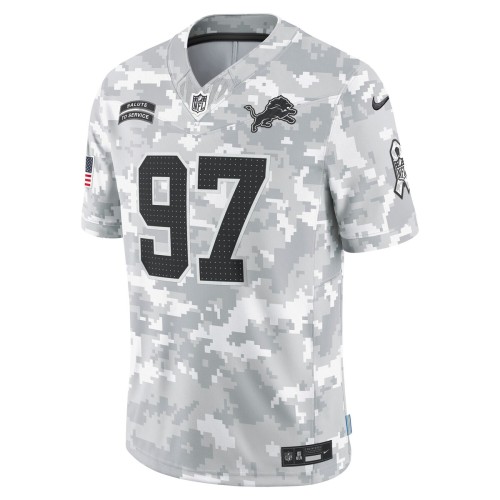 Aidan Hutchinson Detroit Lions Nike 2024 Salute to Service Limited Jersey - Arctic Camo Aidan Hutchinson Detroit Lions Nike 2024 Salute to Service Limited Jersey - Arctic Camo