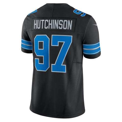 Aidan Hutchinson Detroit Lions Nike 2nd Alternate Vapor F.U.S.E. Limited Jersey - Black Aidan Hutchinson Detroit Lions Nike 2nd Alternate Vapor F.U.S.E. Limited Jersey - Black