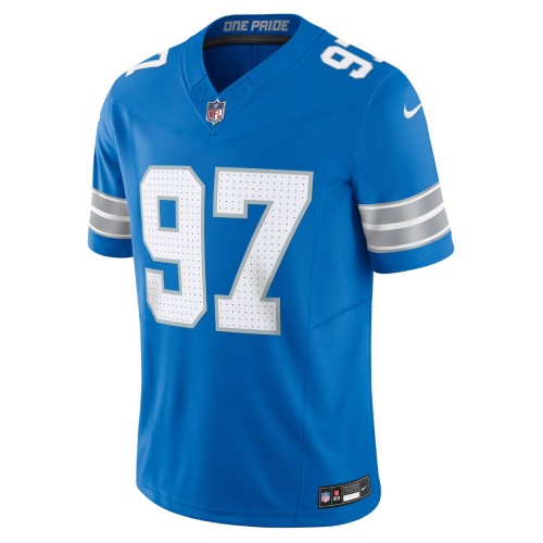 Aidan Hutchinson Detroit Lions Nike Vapor F.U.S.E. Limited Jersey - Blue Aidan Hutchinson Detroit Lions Nike Vapor F.U.S.E. Limited Jersey - Blue