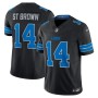 Amon-Ra St. Brown Detroit Lions Nike 2nd Alternate Vapor F.U.S.E. Limited Jersey - Black Amon-Ra St. Brown Detroit Lions Nike 2nd Alternate Vapor F.U.S.E. Limited Jersey - Black