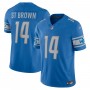 Amon-Ra St. Brown Detroit Lions Nike Vapor F.U.S.E. Limited Jersey - Blue Amon-Ra St. Brown Detroit Lions Nike Vapor F.U.S.E. Limited Jersey - Blue