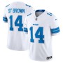 Amon-Ra St. Brown Detroit Lions Nike Vapor F.U.S.E. Limited Jersey - White Amon-Ra St. Brown Detroit Lions Nike Vapor F.U.S.E. Limited Jersey - White