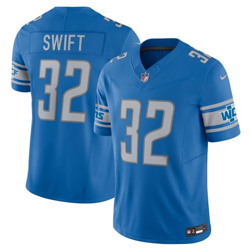 D'Andre Swift Detroit Lions Nike Vapor F.U.S.E. Limited Jersey - Blue D'Andre Swift Detroit Lions Nike Vapor F.U.S.E. Limited Jersey - Blue