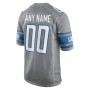 Detroit Lions Nike Alternate Custom Game Jersey - Gray Detroit Lions Nike Alternate Custom Game Jersey - Gray