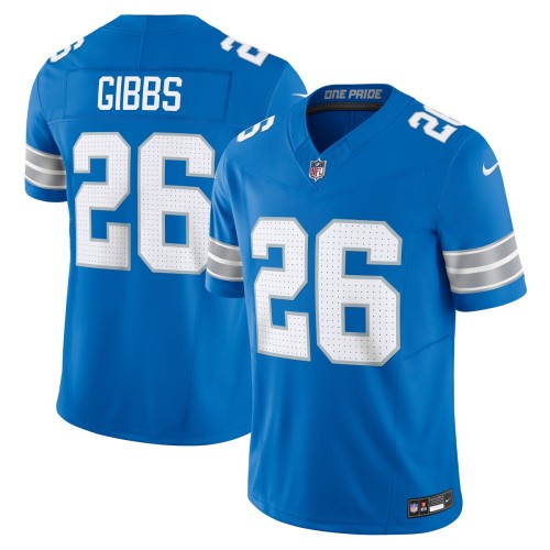 Jahmyr Gibbs Detroit Lions Nike Vapor F.U.S.E. Limited Jersey - Blue Jahmyr Gibbs Detroit Lions Nike Vapor F.U.S.E. Limited Jersey - Blue