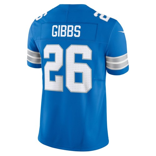 Jahmyr Gibbs Detroit Lions Nike Vapor F.U.S.E. Limited Jersey - Blue Jahmyr Gibbs Detroit Lions Nike Vapor F.U.S.E. Limited Jersey - Blue