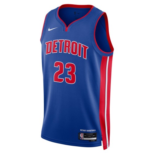 Jaden Ivey Detroit Pistons Nike Unisex 2022 NBA Draft First Round Pick Swingman Jersey - Icon Edition - Blue Jaden Ivey Detroit Pistons Nike Unisex 2022 NBA Draft First Round Pick Swingman Jersey - Icon Edition - Blue
