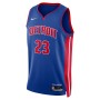 Jaden Ivey Detroit Pistons Nike Unisex 2022 NBA Draft First Round Pick Swingman Jersey - Icon Edition - Blue Jaden Ivey Detroit Pistons Nike Unisex 2022 NBA Draft First Round Pick Swingman Jersey - Icon Edition - Blue
