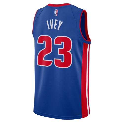 Jaden Ivey Detroit Pistons Nike Unisex 2022 NBA Draft First Round Pick Swingman Jersey - Icon Edition - Blue Jaden Ivey Detroit Pistons Nike Unisex 2022 NBA Draft First Round Pick Swingman Jersey - Icon Edition - Blue