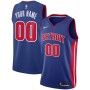 Detroit Pistons Nike Swingman Custom Jersey Blue - Icon Edition Detroit Pistons Nike Swingman Custom Jersey Blue - Icon Edition