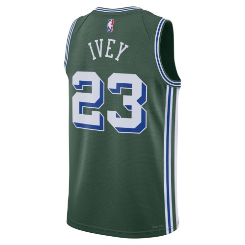 Jaden Ivey Detroit Pistons Nike 2022/23 Swingman Jersey - City Edition - Green Jaden Ivey Detroit Pistons Nike 2022/23 Swingman Jersey - City Edition - Green