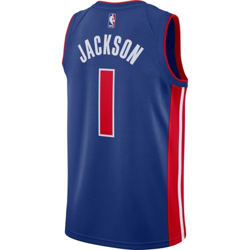 Reggie Jackson Detroit Pistons Nike Swingman Jersey Blue - Icon Edition Reggie Jackson Detroit Pistons Nike Swingman Jersey Blue - Icon Edition