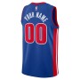 Detroit Pistons Nike Unisex 2022/23 Swingman Custom Jersey Blue - Icon Edition Detroit Pistons Nike Unisex 2022/23 Swingman Custom Jersey Blue - Icon Edition