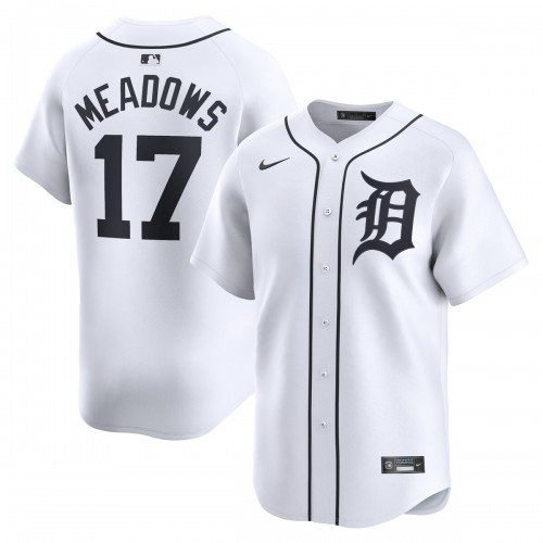 Austin Meadows Detroit Tigers Nike Home Limited Player Jersey - White Austin Meadows Detroit Tigers Nike Home Limited Player Jersey - White