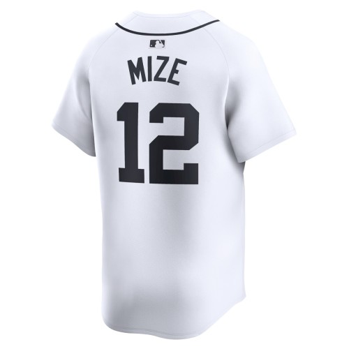 Casey Mize Detroit Tigers Nike Home Limited Player Jersey - White Casey Mize Detroit Tigers Nike Home Limited Player Jersey - White