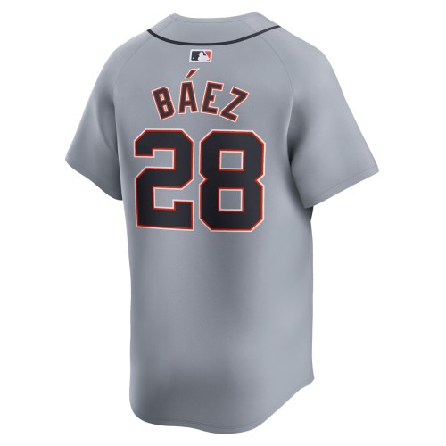 Javier Baez Detroit Tigers Nike Road Limited Player Jersey – Gray Javier Baez Detroit Tigers Nike Road Limited Player Jersey – Gray