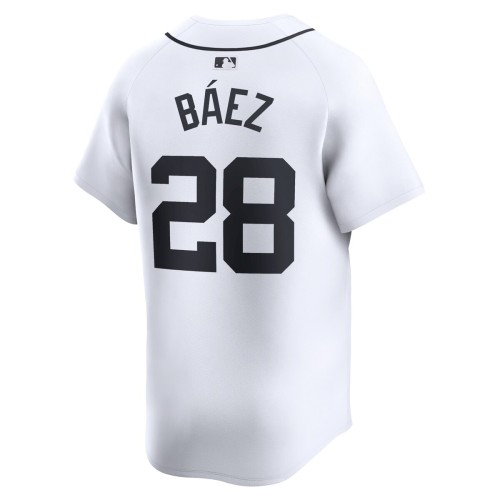 Javier Baez Detroit Tigers Nike Home Limited Player Jersey - White Javier Baez Detroit Tigers Nike Home Limited Player Jersey - White