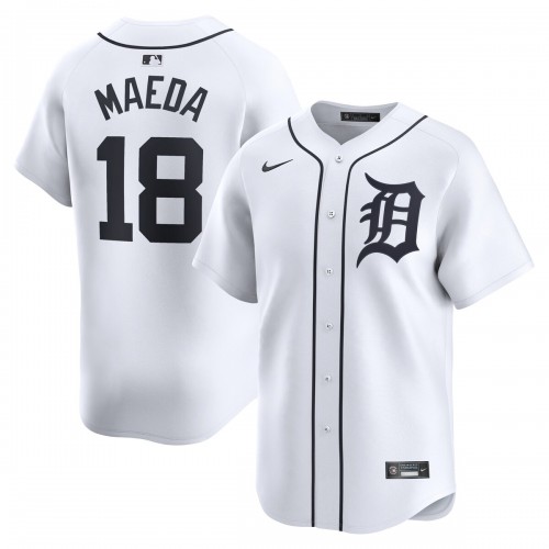 Kenta Maeda Detroit Tigers Nike Home Limited Player Jersey – White Kenta Maeda Detroit Tigers Nike Home Limited Player Jersey – White
