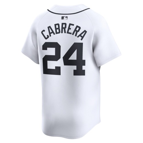 Miguel Cabrera Detroit Tigers Nike Home Limited Player Jersey - White Miguel Cabrera Detroit Tigers Nike Home Limited Player Jersey - White