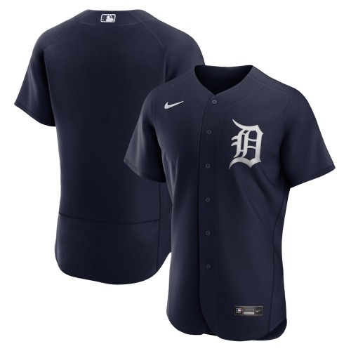 Detroit Tigers Nike Alternate Logo Authentic Team Jersey - Navy Detroit Tigers Nike Alternate Logo Authentic Team Jersey - Navy