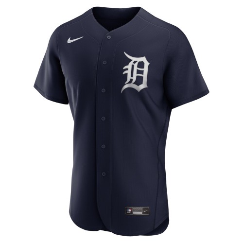 Detroit Tigers Nike Alternate Logo Authentic Team Jersey - Navy Detroit Tigers Nike Alternate Logo Authentic Team Jersey - Navy