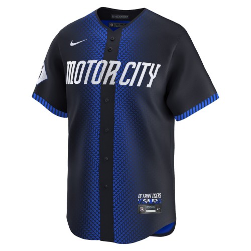 Riley Greene Detroit Tigers Nike 2024 City Connect Limited Jersey - Navy Riley Greene Detroit Tigers Nike 2024 City Connect Limited Jersey - Navy