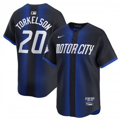 Spencer Torkelson Detroit Tigers Nike 2024 City Connect Limited Jersey - Navy Spencer Torkelson Detroit Tigers Nike 2024 City Connect Limited Jersey - Navy