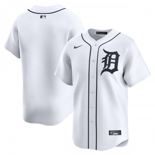 Detroit Tigers Nike Home Limited Jersey - White Detroit Tigers Nike Home Limited Jersey - White