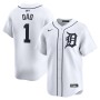 Detroit Tigers Nike #1 Dad Home Limited Jersey - White Detroit Tigers Nike #1 Dad Home Limited Jersey - White