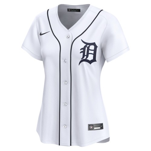 Riley Greene Detroit Tigers Nike Women's Home Limited Player Jersey - White Riley Greene Detroit Tigers Nike Women's Home Limited Player Jersey - White
