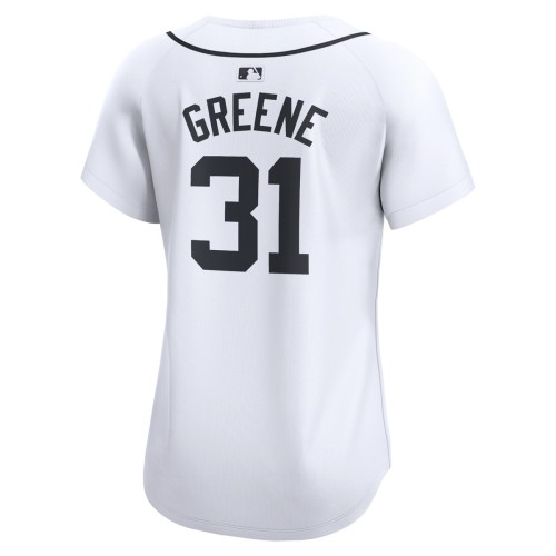 Riley Greene Detroit Tigers Nike Women's Home Limited Player Jersey - White Riley Greene Detroit Tigers Nike Women's Home Limited Player Jersey - White