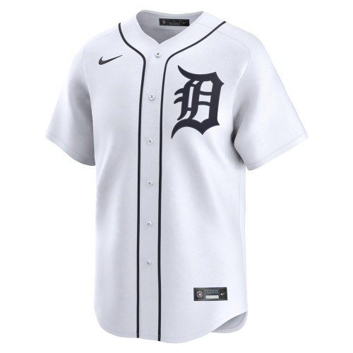 Detroit Tigers Nike Youth Home Limited Custom Jersey - White Detroit Tigers Nike Youth Home Limited Custom Jersey - White