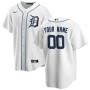 Detroit Tigers Nike Youth Home Replica Custom Jersey - White Detroit Tigers Nike Youth Home Replica Custom Jersey - White