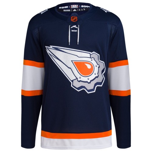 Edmonton Oilers adidas Reverse Retro 2.0 Authentic Blank Jersey - Navy Edmonton Oilers adidas Reverse Retro 2.0 Authentic Blank Jersey - Navy
