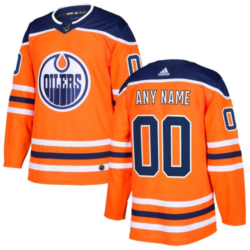 Edmonton Oilers adidas Authentic Custom Jersey - Orange Edmonton Oilers adidas Authentic Custom Jersey - Orange