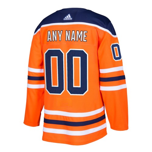 Edmonton Oilers adidas Authentic Custom Jersey - Orange Edmonton Oilers adidas Authentic Custom Jersey - Orange