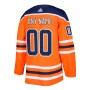 Edmonton Oilers adidas Authentic Custom Jersey - Orange Edmonton Oilers adidas Authentic Custom Jersey - Orange