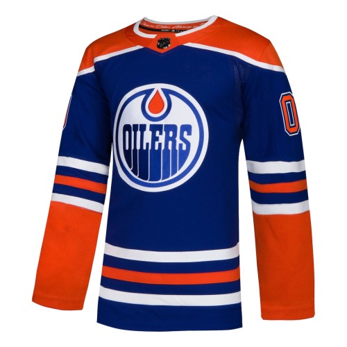 Edmonton Oilers adidas Alternate Authentic Custom Jersey - Royal Edmonton Oilers adidas Alternate Authentic Custom Jersey - Royal