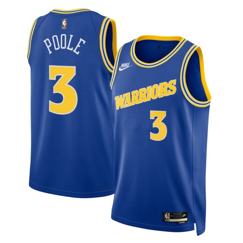 Jordan Poole Golden State Warriors Nike 2022/23 Swingman Jersey Royal - Classic Edition Jordan Poole Golden State Warriors Nike 2022/23 Swingman Jersey Royal - Classic Edition