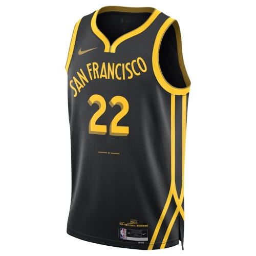 Andrew Wiggins Golden State Warriors Nike Unisex 2023/24 Swingman Jersey - Black - City Edition Andrew Wiggins Golden State Warriors Nike Unisex 2023/24 Swingman Jersey - Black - City Edition