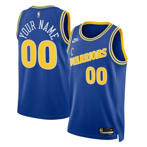 Golden State Warriors Nike Unisex 2022/23 Custom Swingman Jersey - Classic Edition - Blue Golden State Warriors Nike Unisex 2022/23 Custom Swingman Jersey - Classic Edition - Blue