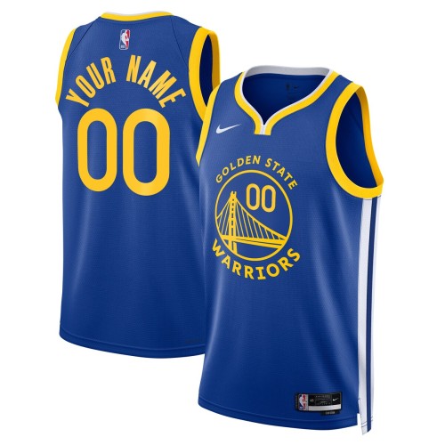 Golden State Warriors Nike Unisex 2022/23 Swingman Custom Jersey Blue - Icon Edition Golden State Warriors Nike Unisex 2022/23 Swingman Custom Jersey Blue - Icon Edition