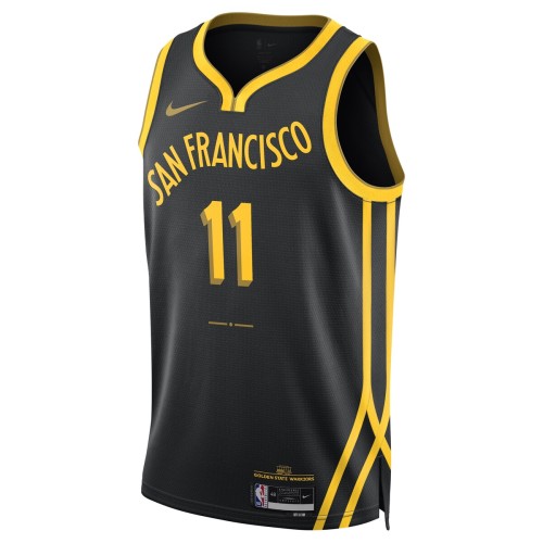 Klay Thompson Golden State Warriors Nike Unisex 2023/24 Swingman Jersey - Black - City Edition Klay Thompson Golden State Warriors Nike Unisex 2023/24 Swingman Jersey - Black - City Edition