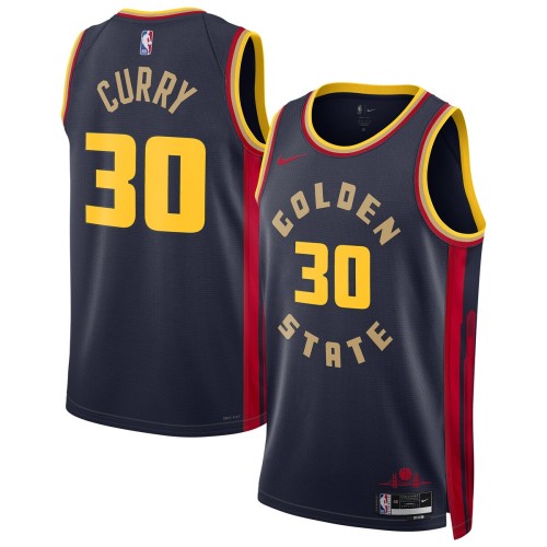 Stephen Curry Golden State Warriors Nike Unisex 2024/25 Swingman Player Jersey - City Edition - Navy Stephen Curry Golden State Warriors Nike Unisex 2024/25 Swingman Player Jersey - City Edition - Navy