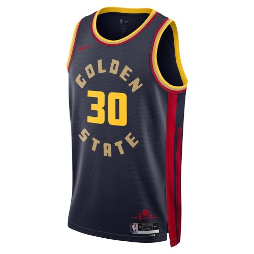 Stephen Curry Golden State Warriors Nike Unisex 2024/25 Swingman Player Jersey - City Edition - Navy Stephen Curry Golden State Warriors Nike Unisex 2024/25 Swingman Player Jersey - City Edition - Navy