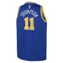 Klay Thompson Golden State Warriors Nike Youth 2022/23 Swingman Jersey Royal - Classic Edition Klay Thompson Golden State Warriors Nike Youth 2022/23 Swingman Jersey Royal - Classic Edition