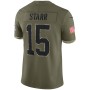 Bart Starr Green Bay Packers 2022 Salute To Service Retired Player Limited Jersey - Olive Bart Starr Green Bay Packers 2022 Salute To Service Retired Player Limited Jersey - Olive