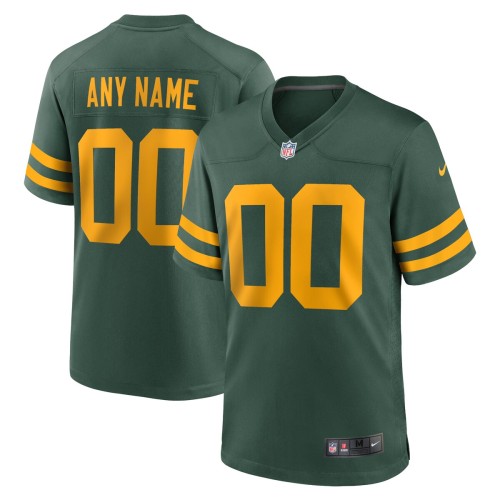 Green Bay Packers Nike Alternate Custom Jersey - Green Green Bay Packers Nike Alternate Custom Jersey - Green